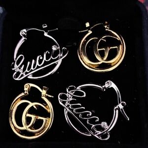 Cute Dainty GG Hoop Earrings